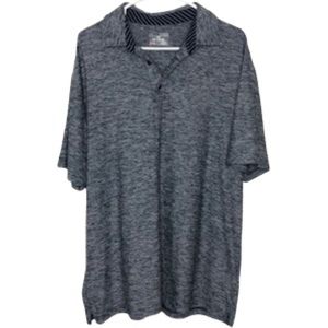 Under Armour Heatgear blue polo size XL